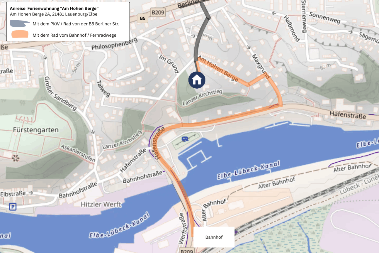 Ferienwohnung im Erdgeschoss