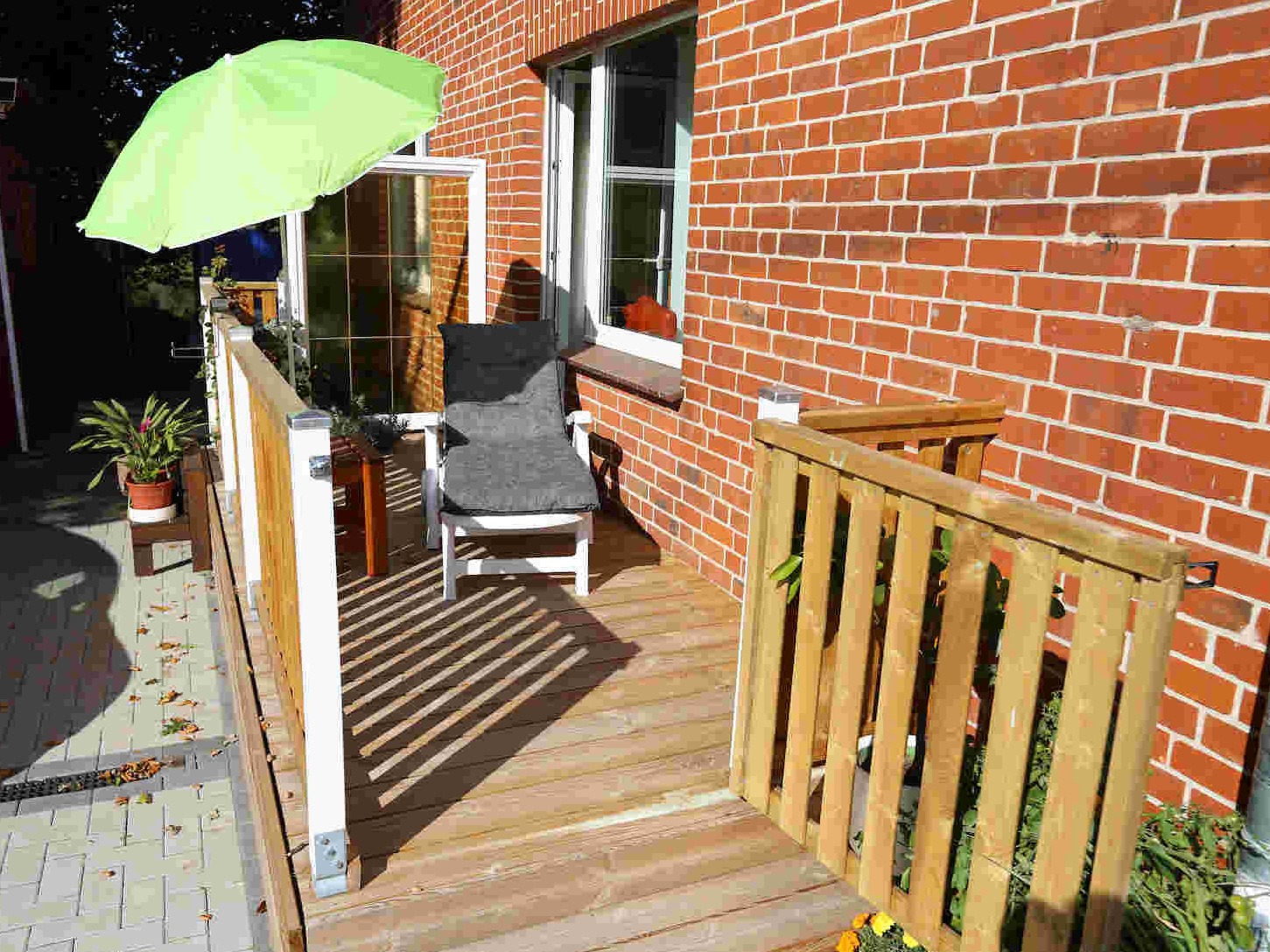 Ferienwohnung Lauenburg/Elbe mit Terrasse